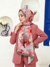 Cappio Sky Bloom Fransız İpeği Şal