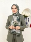 Cappio Sky Bloom Fransız İpeği Şal