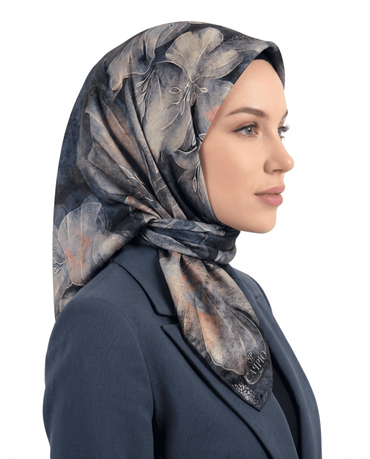 Cappio Sapphire Leaf Delux Soft Eşarp