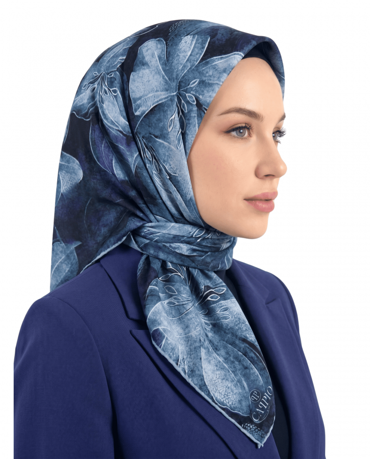Cappio Sapphire Leaf Delux Soft Eşarp