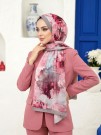 Cappio Sky Bloom Fransız İpeği Şal